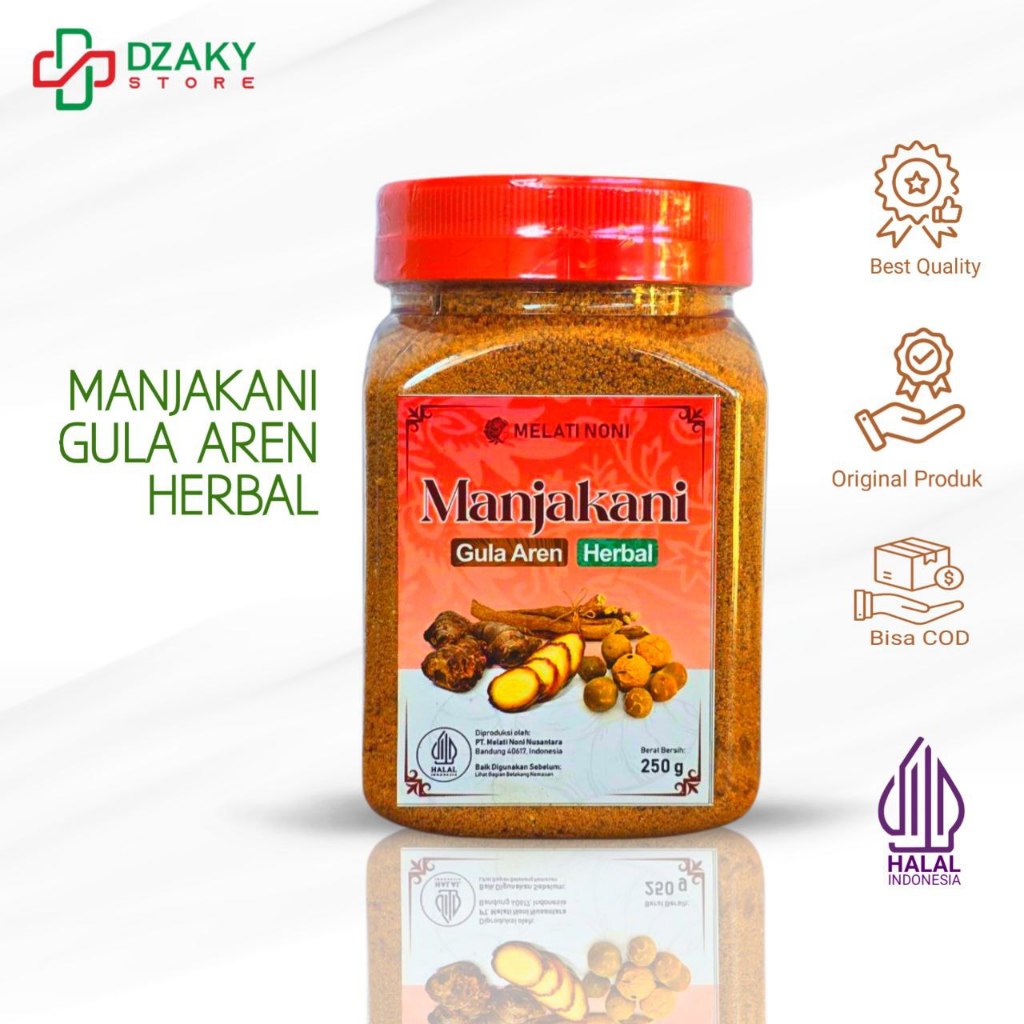 

Jamu Manjakani Jahe Merah Sirih Rapet Kunyit Putih Jambe Gula Aren Bubuk Herbal Melati Noni Original 250gr