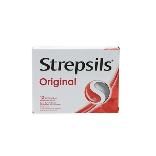 

STREPSIL ORIGINAL 12 TABLET - Mulut-dan-Tenggorokan