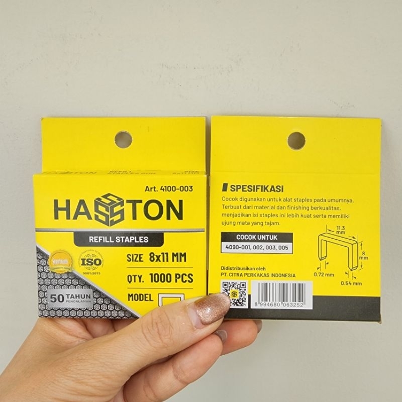 ISI REFILL STAPLES GUN MERK HASSTON