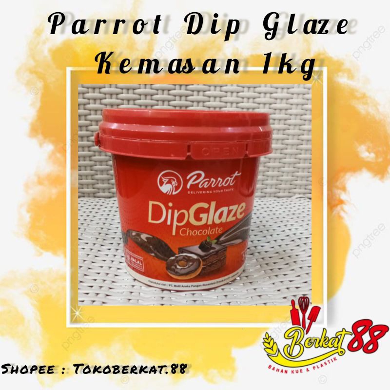 

PARROT DIP GLAZE KEMASAN 1KG