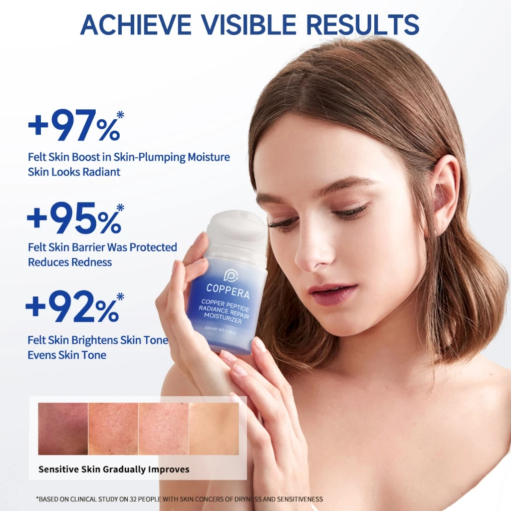 [ready stock] COPPERA Copper Peptide Radiance Repair Moisturizer 50ml