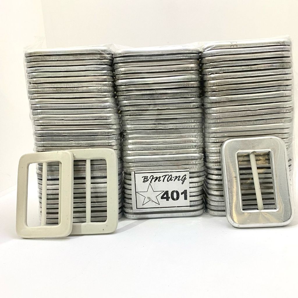 Gesper bungkus ring sabuk bawahan plastik 401 (kotak) BINTANG