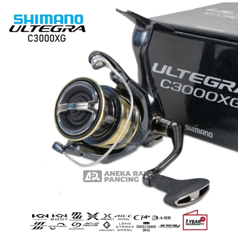 RIL SHIMANO 2025 ULTEGRA ALL SIZE / Ril Terbaru Shimano 2025 / Ril Spinning / Ril Galatama Best Sell