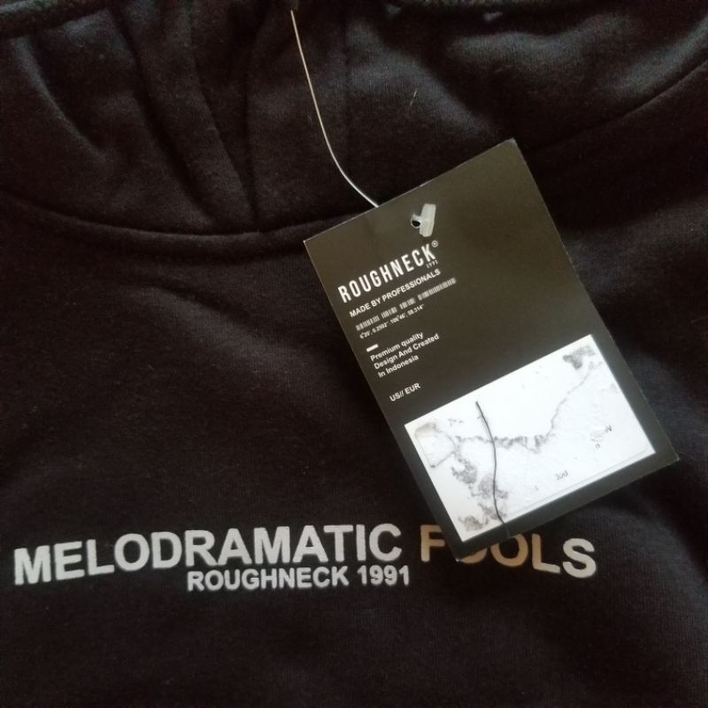 [NEW] Hoodie Roughneck H613 Melodramatic W Black size XXL