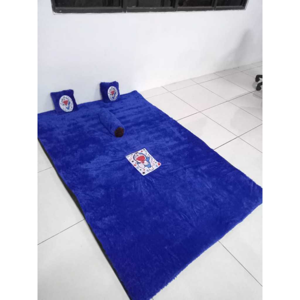 Ready Stok Surpet Kasur Karpet Karakter Premium Tebal 3cm - 170x125cm - Motif Karakter Kartun Halus