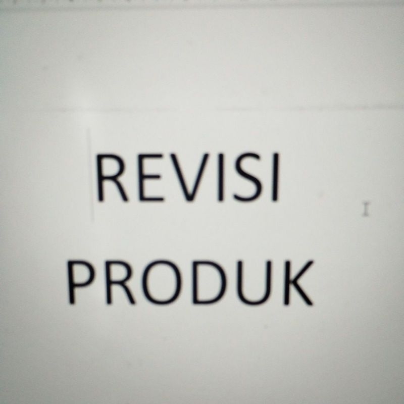 

revisi produk