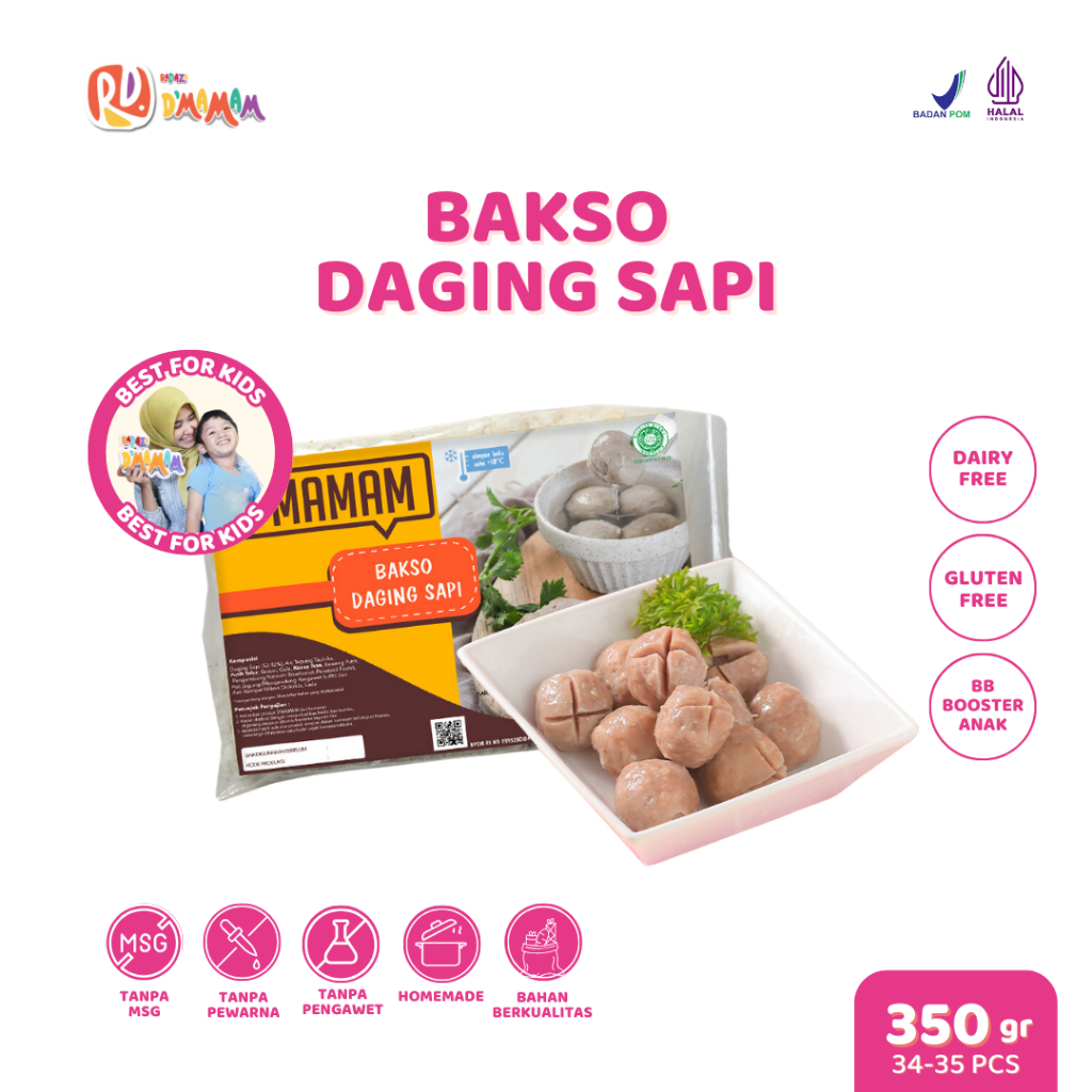 Dmamam - Bakso Daging Sapi MPASI