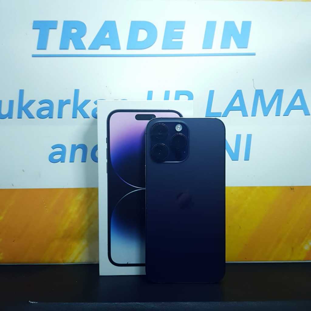 iPhone 14 Pro max 128Gb Ex ibox Second Bekas Fullset
