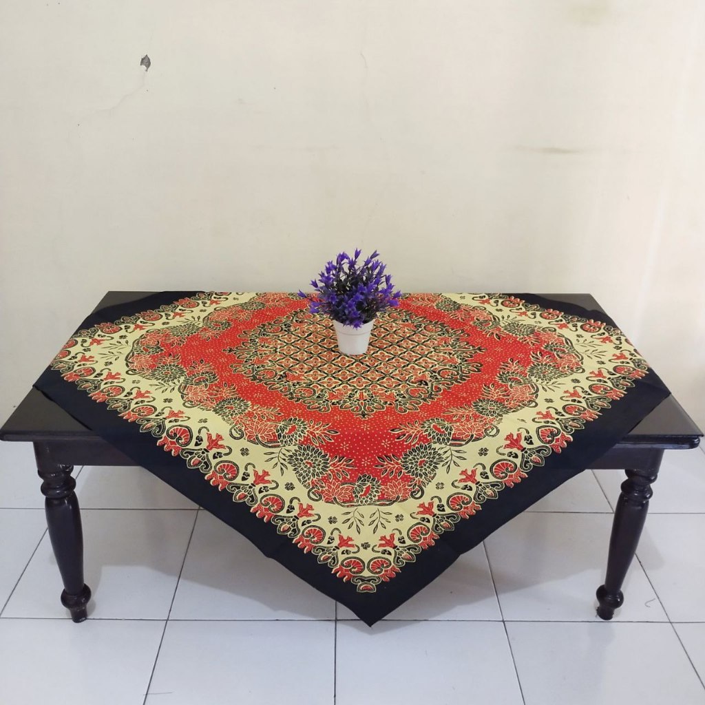 Taplak Meja_Taplak Meja Batik Taplak Meja Ruang Tamu Taplak Meja Guru Taplak Meja Persegi