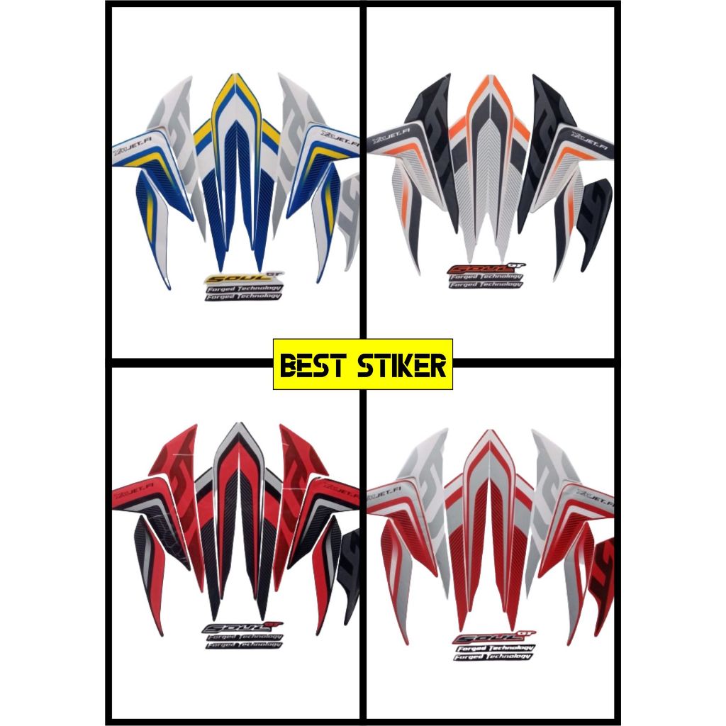 Stiker Striping Mio Soul GT 2014 List Stiker Standar Mio Soul GT 2014 Terbaik