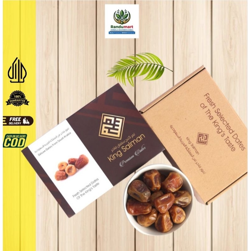 

kurma King Salman Box 450gr / Premium / Oleh-Oleh Haji dan Umroh