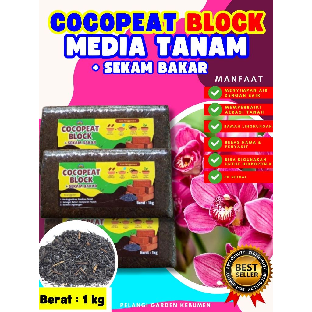 TERBAIK  Cocopeat Asia Tani, Cocopeat Alas Hamster