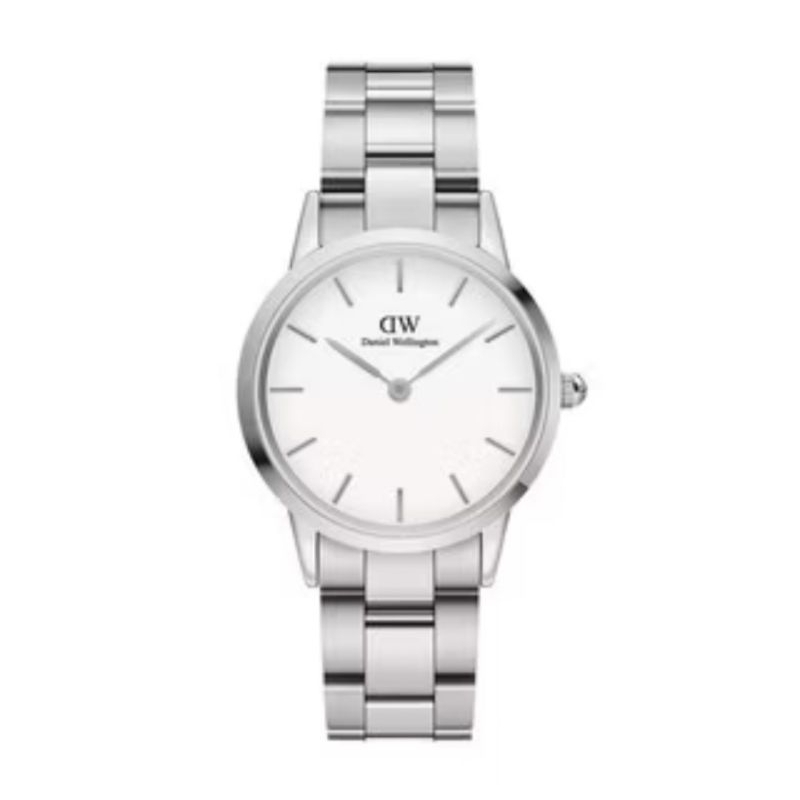 JAM TANGAN WANITA DW ICONIC RANTAI STAINLESS 0273