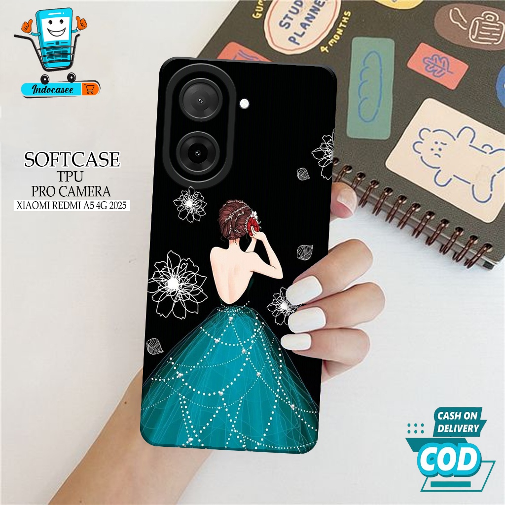 Softcase Xiaomi Redmi A5 4G 2025 Case Xiaomi Redmi A5 4G Silikon Hp Kesing Xiaomi Redmi A5 4G Casing