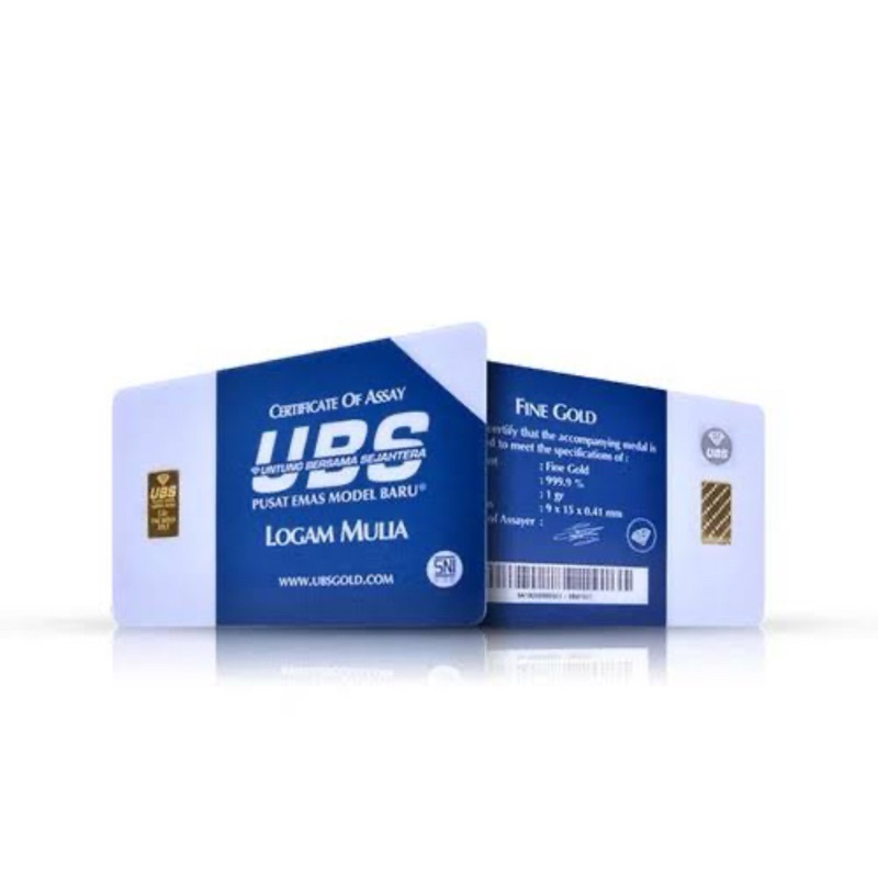 UBS LOGAM MULIA 1GRAM - ASLI 100%