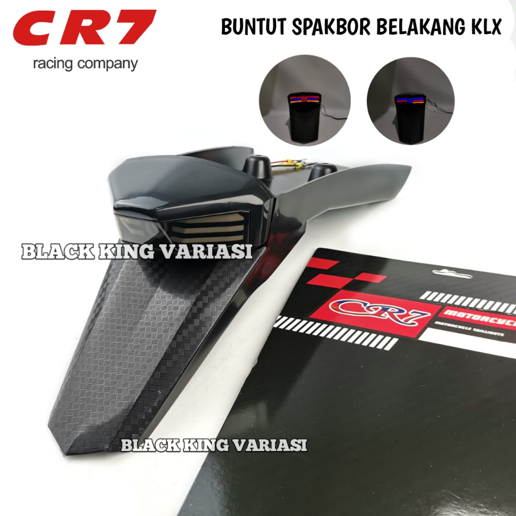 Buntut Spakbor KLX Spakbor Belakang KLX 150 Spakbor Led KLX 150 Spakbor Lampu Stop Belakang Motor KL