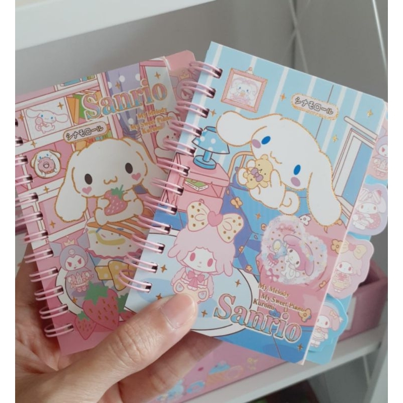 

Notebook Sanrio Cinnamoroll, Kuromy, My Melody
