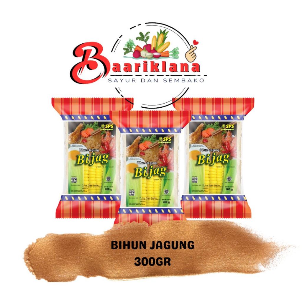 

BIJAG BIHUN JAGUNG 300 GRAM - TOKO BAARIKLANA