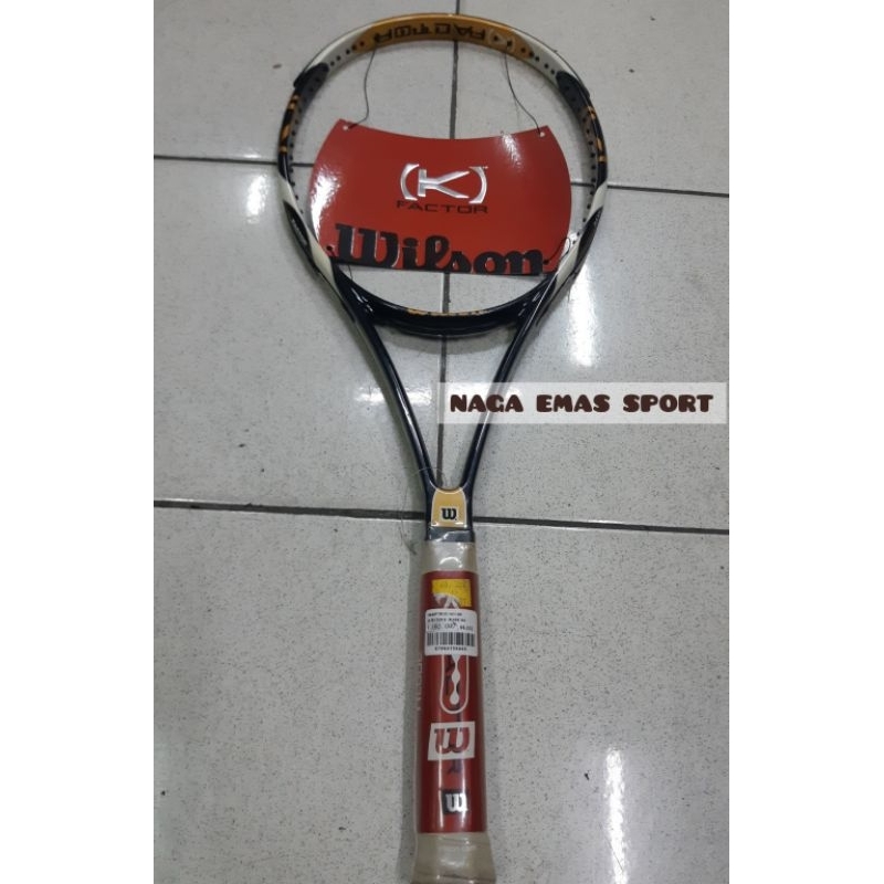 [NES SPORT] RAKET TENNIS WILSON (K) FACTOR (K) BLADE 104 ORIGINAL