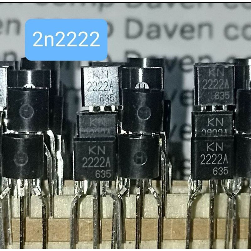 10BUAH TRANSISTOR 2N2222 2N2222A 2N 2222 2N 2222A RENCENG