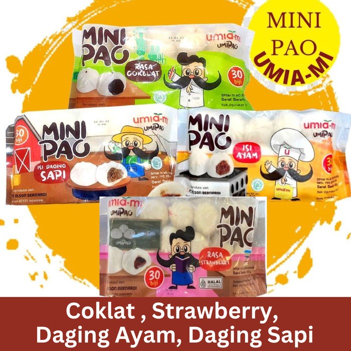 

pekanbaru / umia mini pao pau varian rasa isi 30 biji