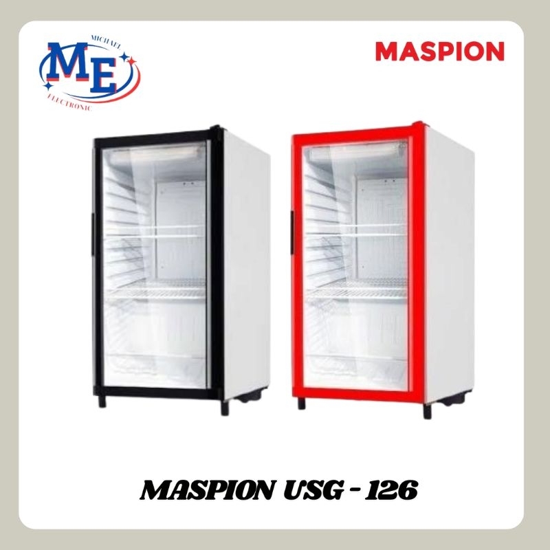 Maspion showcase pendingin minuman USG-126