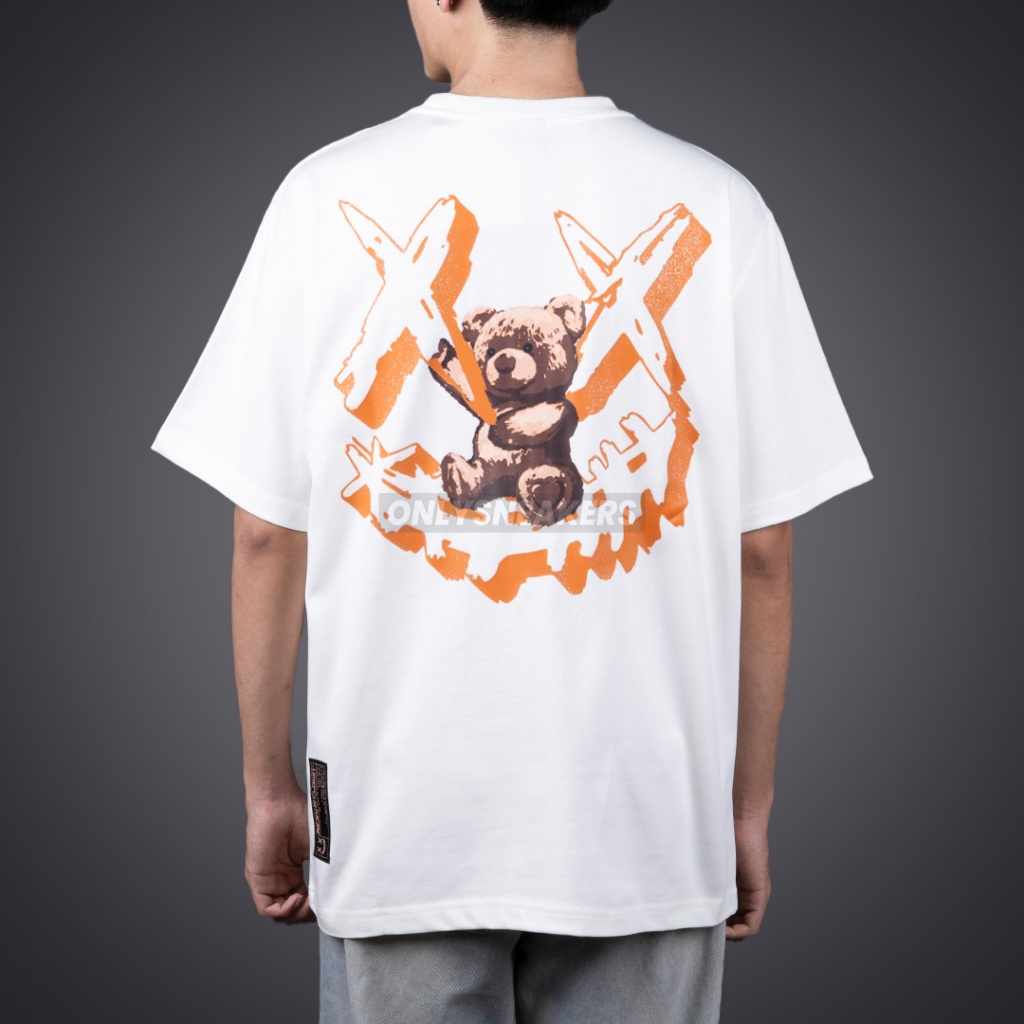 RICKY IS CLOWN MAGIC BEAR WHITE TEE
