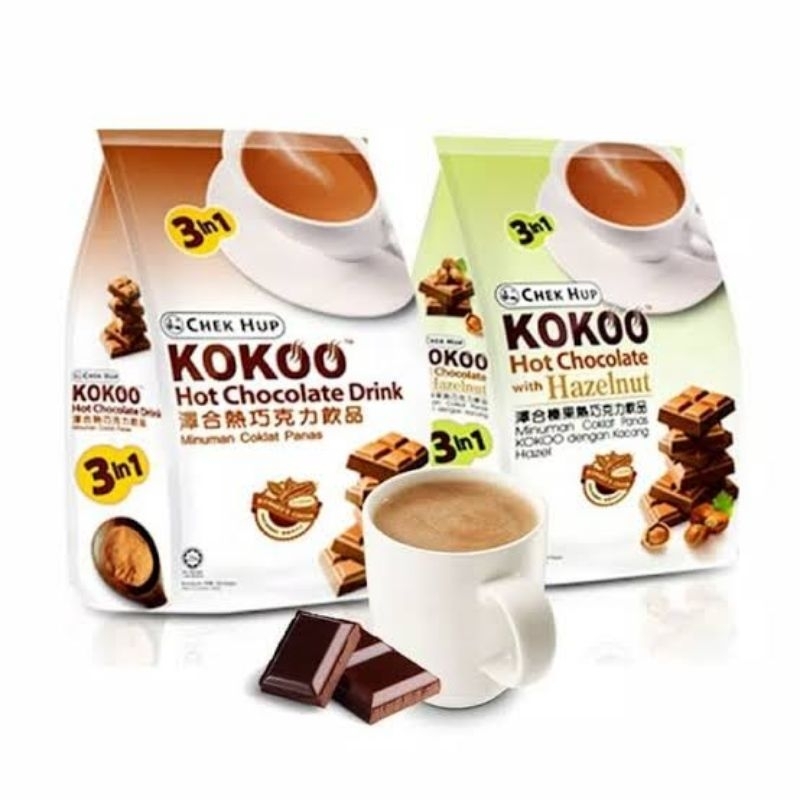 

Chek Hup Kokoo Hot Chocolate dan Hazelnut