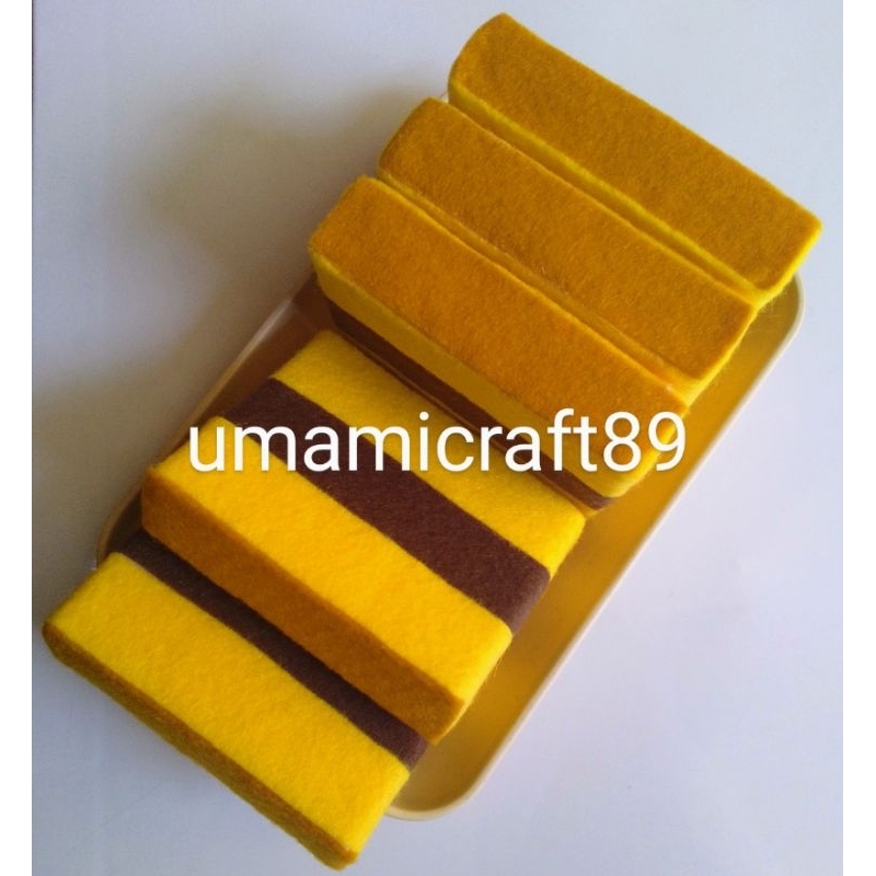 Replika Kue Spiku / Mainan flanel Kue Jajanan Pasar / Mainan Edukasi Anak / Mainan masak-masakan