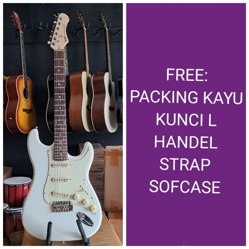 GITAR ELEKTRIK SQOE SEST200 GITAR SQOE SEST 200