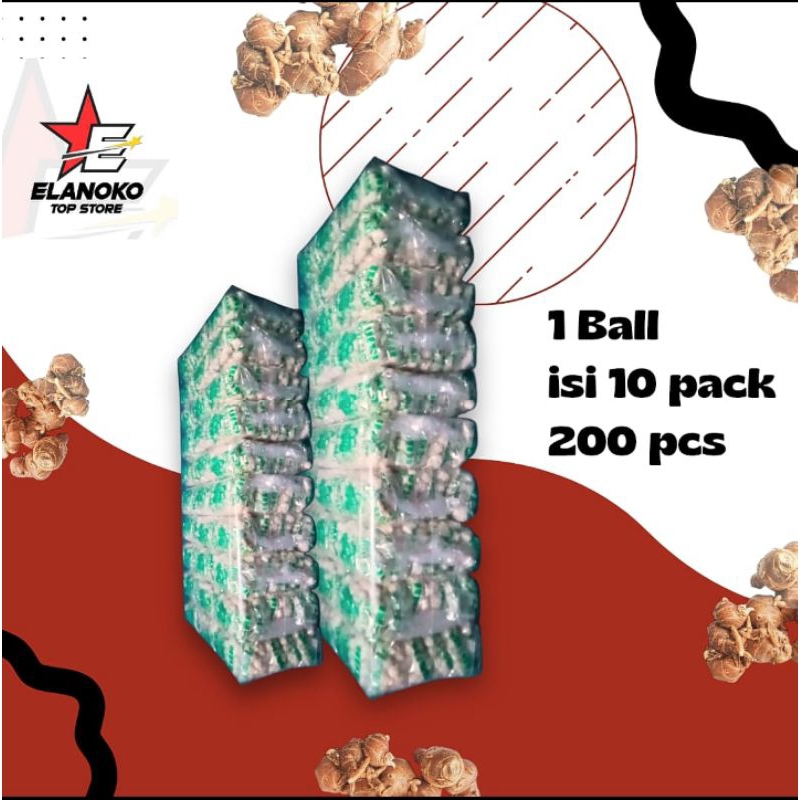 

Pilus Kencur kemasan 1Bal isi 10 Pack ( 200pcs ) kemasan eceran tiktak viral Sukabumi