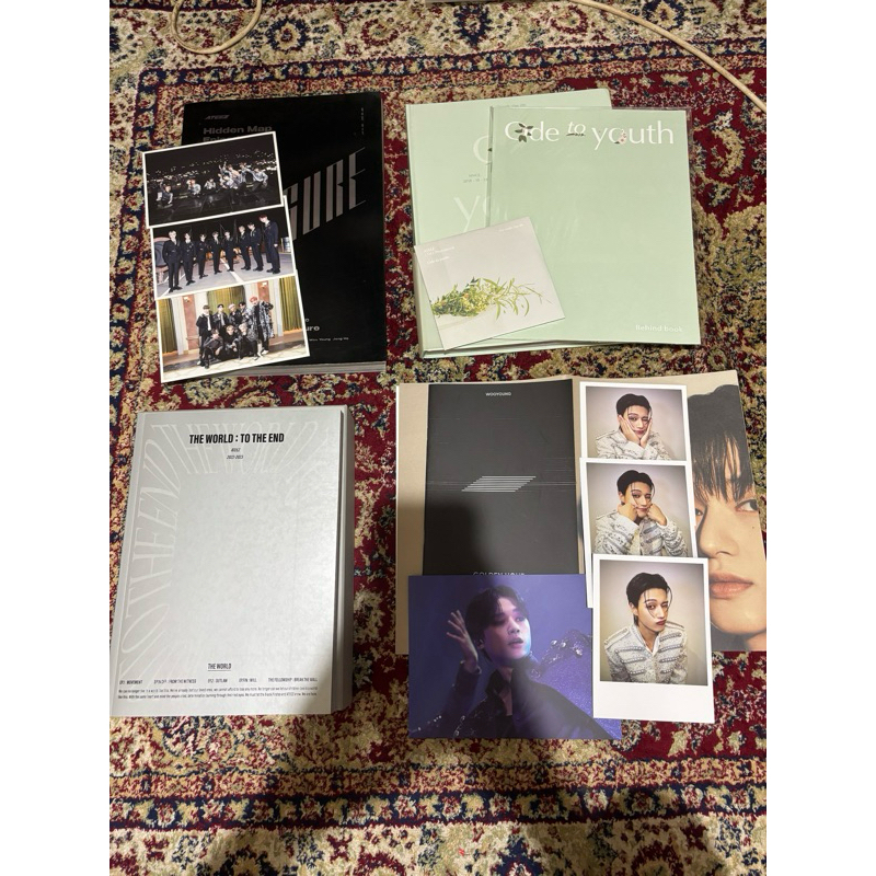 PHOTOBOOK ATEEZ ODE TO YOUTH, THE WORLD TO THE END, TREASURE