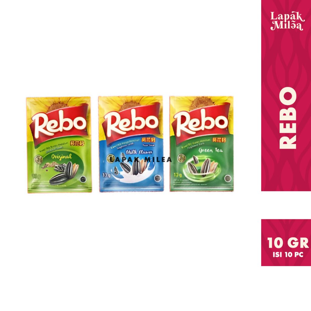 

Kwaci Kuaci Rebo 10gr x 10pcs Aneka Rasa