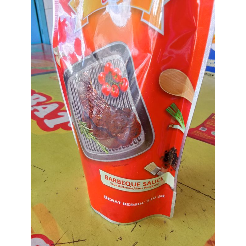 

Mc lewis Saus BBQ 310gr / Mc lewis saus barbekiu 310gr