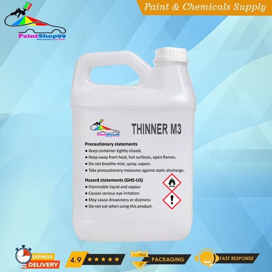 Thinner M3 Pengencer Sablon 1 Liter