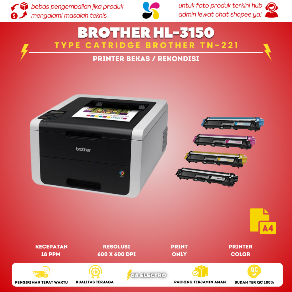 printer brother hl 3150 cdn color laser printer