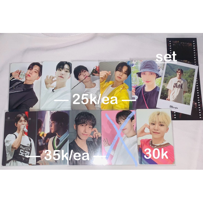 SEVENTEEN HOSHI GOING MAGZINE GOMAGZ JUN NANA TOUR DOKYEOM DK SEUNGKWAN THE NAME CARVER CARAT VER