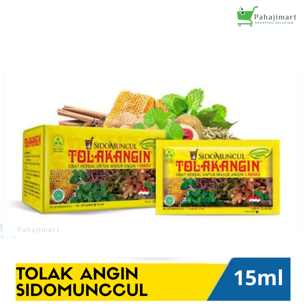 

Sidomuncul Tolak Angin Cair Plus Madu 15 ml isi 12 Sachet