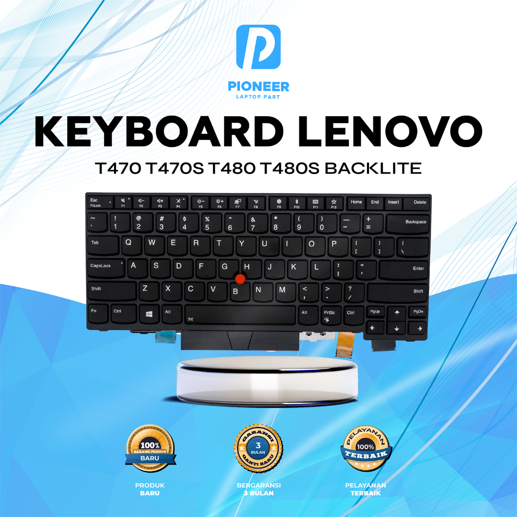 Keyboard Lenovo T480 T470 Backlite