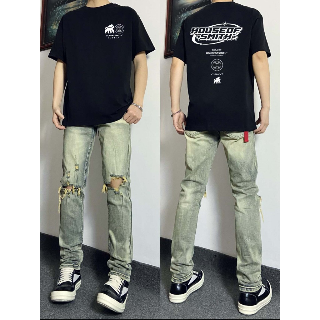 baju oversize pria premium|RUMAH SMITH Dunia Orangutan kaos distro pria|baju distro pria original 10