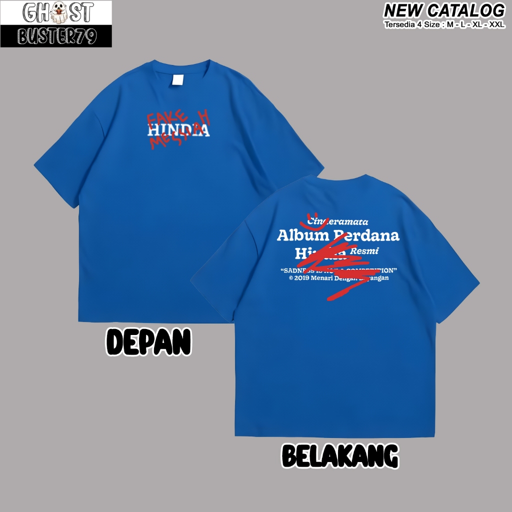 KAOS HINDIA FAKE MESSIAH / KAOS BAND HONDIA / KAOS MUSIK BAND DISTRO TERLARIS / BAJU DISTRO PRIA WAN