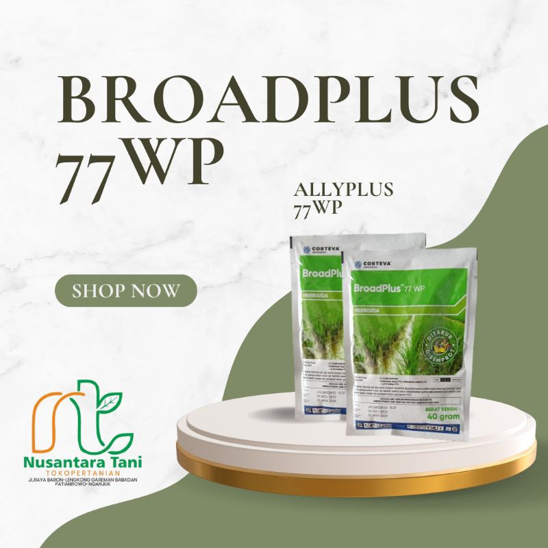 BROADPLUS 77 WP 40GR#ALLY PLUS 77#HERBISIDA