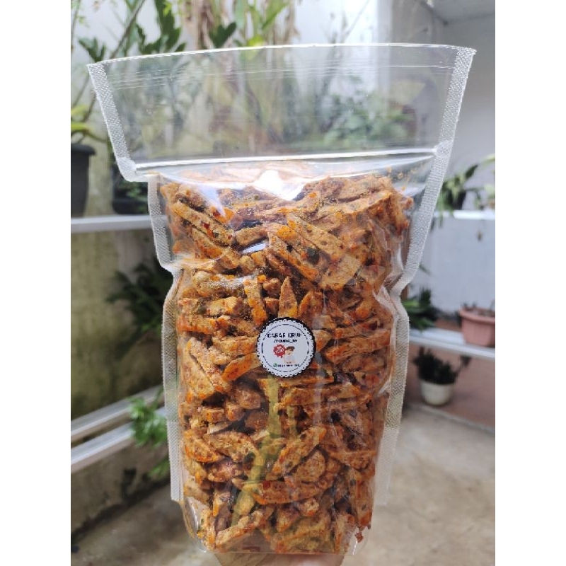 

Basreng pedas daun jeruk 1kg