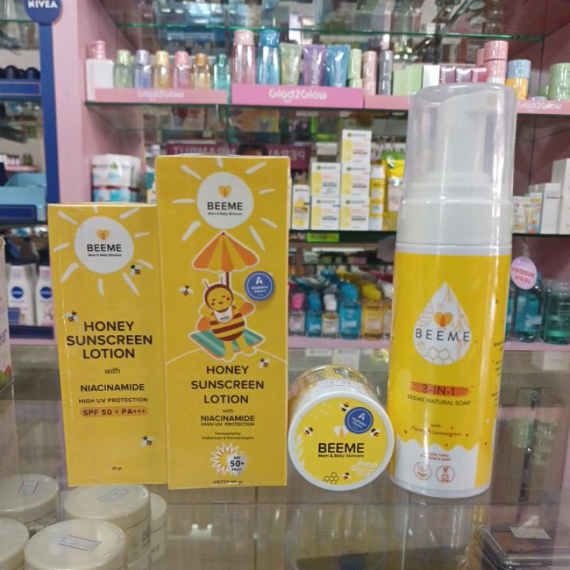 Beeme Mom & Baby Skincare | Beeme Sunscreen | Beeme Lotion | Beeme Nourishing Balm | Beeme 3 in 1 So