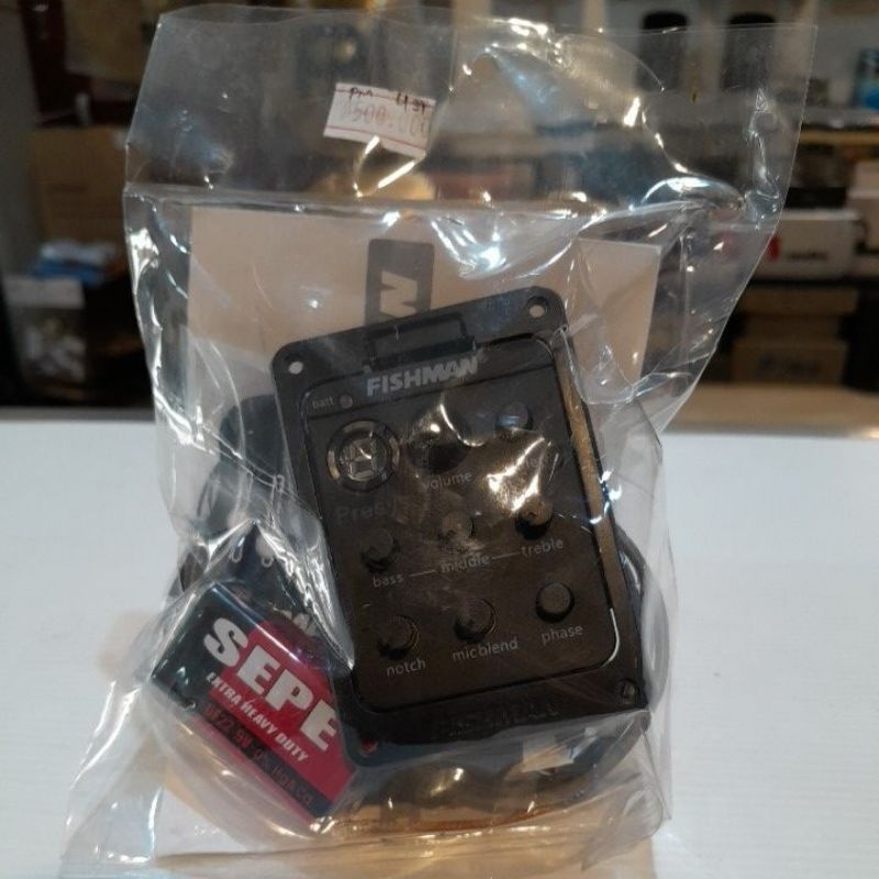 Pre Amp Gitar Akustik Fisman Original