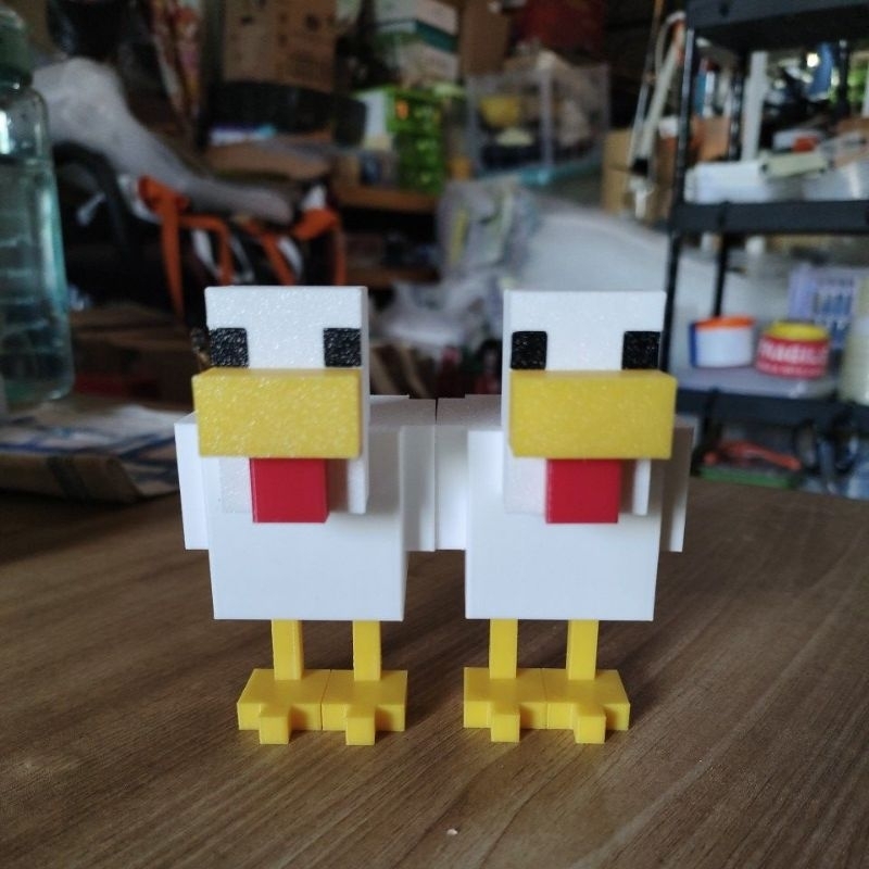 mainan minecraft chicken jockey, minecraft chicken jockey