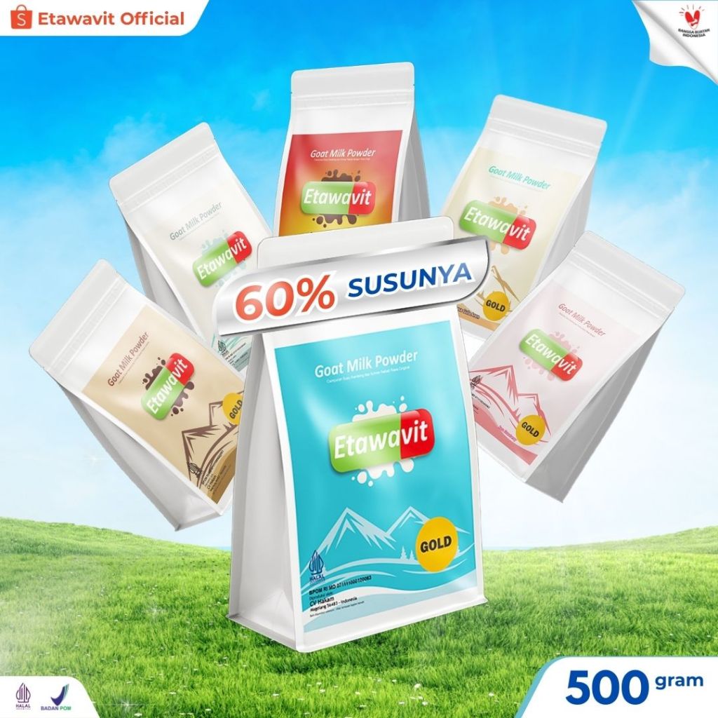 

Etawavit Susu Kambing bubuk etawaku 500 gr