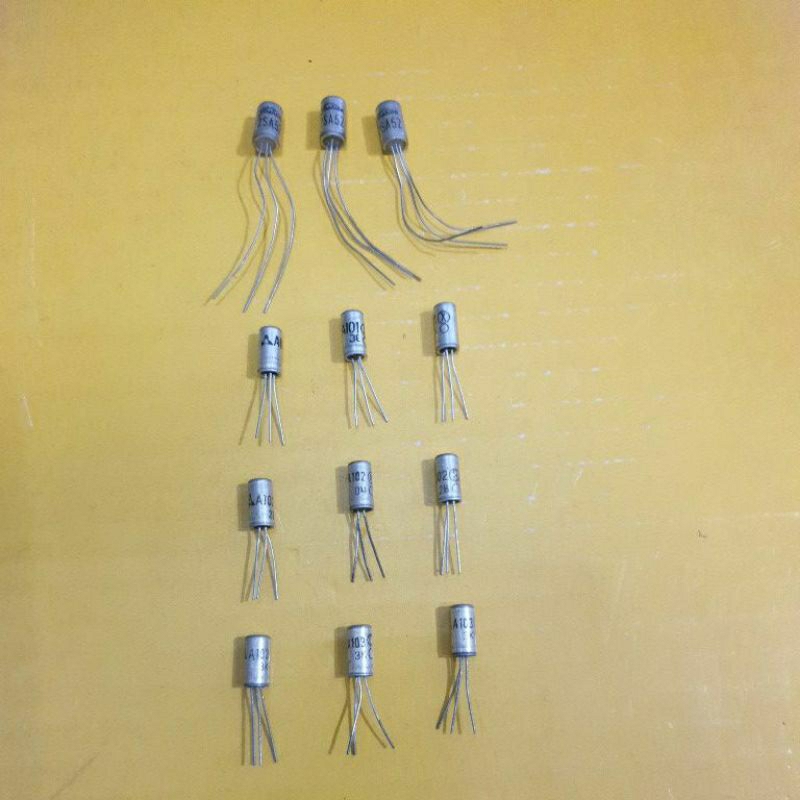 TRANSISTOR GERMANIUM A 52  - A 101  - A 102  - A 103  MITSUBISHI ASLI ORIGINAL