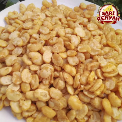 

Kacang Koro Kupas Original / Kacang Mercy Asin Gurih 250 Gram - Sari Renyah