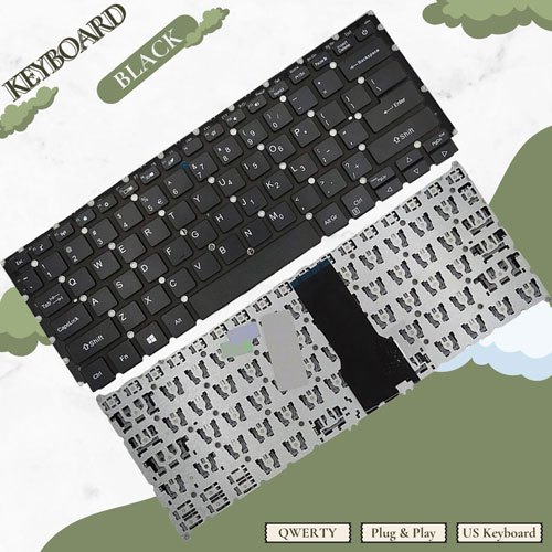 Best Quality Keyboard Laptop Acer Aspire 5 A514-53 A514-52G A514-54G Series ON/OF - GARANSI